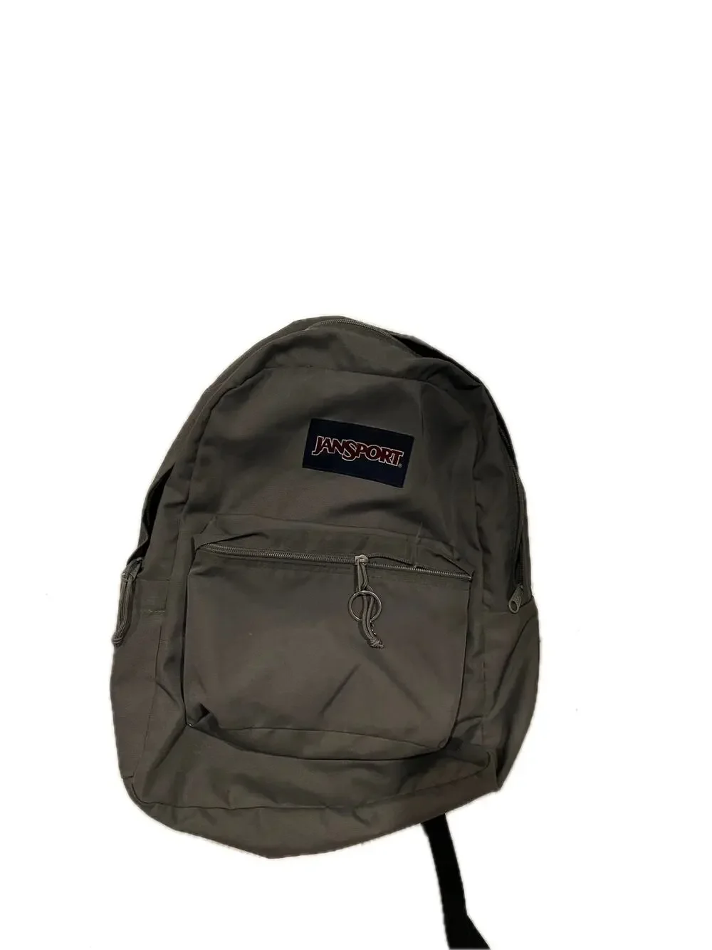 JanSport Superbreak Gray Black Daily Backpack
